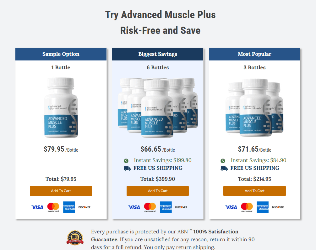 advanced muscle plus buy option